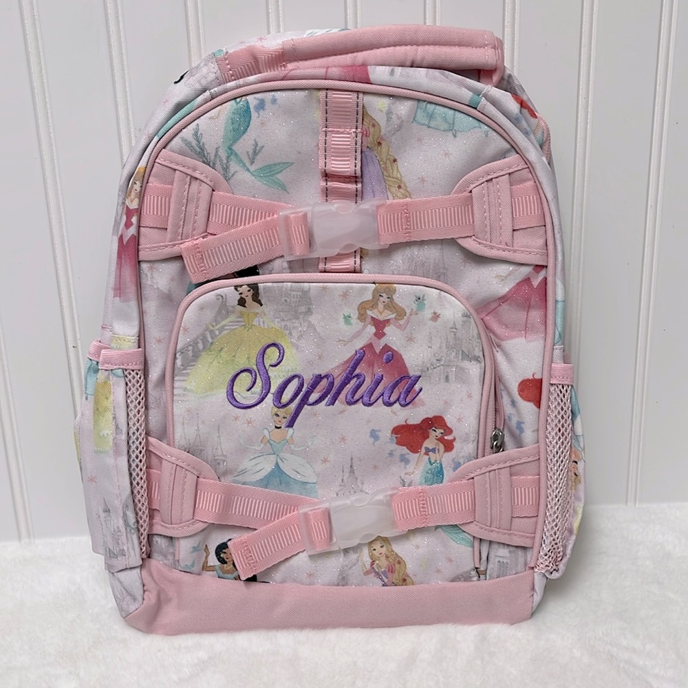 Pottery Barn Kids Mackenzie Small Backpack Disney Princess